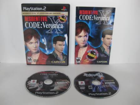 Resident Evil Code: Veronica X - PS2 Game